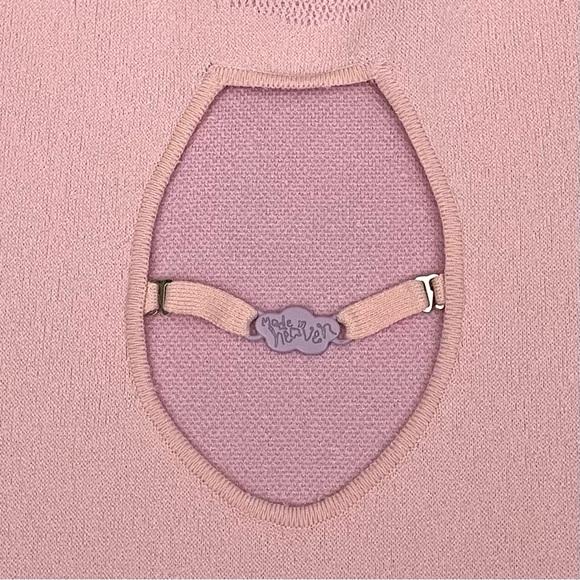 Voight Made In Heaven Pink Gradient Midi Dress Size 2X - Picture 5 of 10